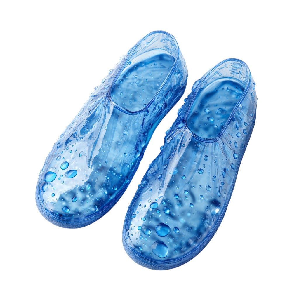 Tucky Waterproof Heavy-Duty PE Shoe Covers
